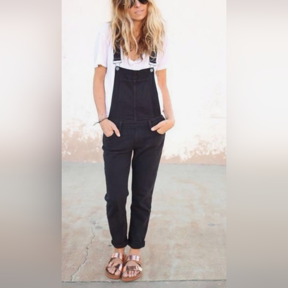 ASOS Noisy May Black Women Denim Overalls